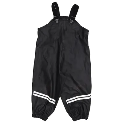 Rain pants (Black, White) from Kaxs by KappAhl Polyester, Polyurethane