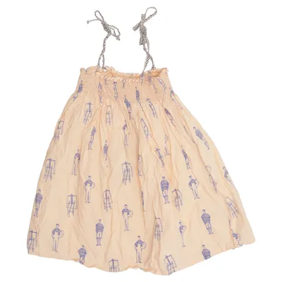 Dress (Beige) from Bobo Choses Cotton