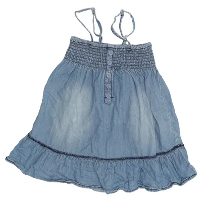 Robe en jean (Bleu) de Fox Coton