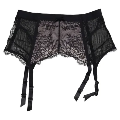 Bralette (Zwart, Beige) van Pour Moi? Elastaan, Polyamide