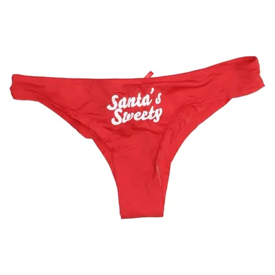Bas de bikini (Rouge) de Mister Lady Coton, Élasthane, Polyamide
