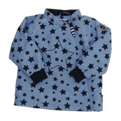Biker jacket (Blue, Black) from Racoon Polyester