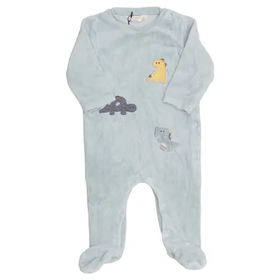 Strampler (Blau) von Mayoral Newborn Baumwolle, Polyester