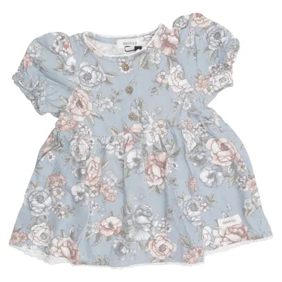 Dress (Blue, Multicolored) from Newbie by KappAhl Cotton