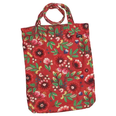 Canvas tas (Rood, Meerkleurig) van Skansen Organisch katoen