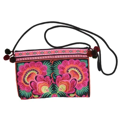 Shoulder-bag (Black, Multicolored) from Sam Well