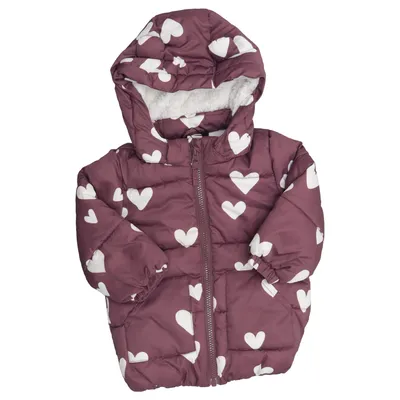 Winterjas (Lila) van H&M Polyester