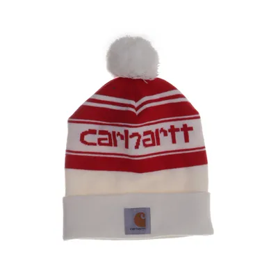 Tophue (Hvid, Rød) fra Carhartt Akryl