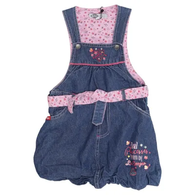 Hängselklänning (Blå, Rosa, Flerfärgad) från Lee Cooper Bomull, Polyester, Viskos