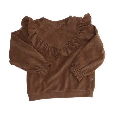 Sweatshirt (Bruin) van POMPdeLUx Katoen, Elastaan, Polyester