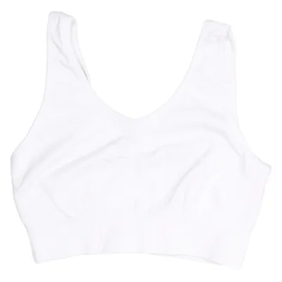 Sports bra (White) Elastane, Polyamide