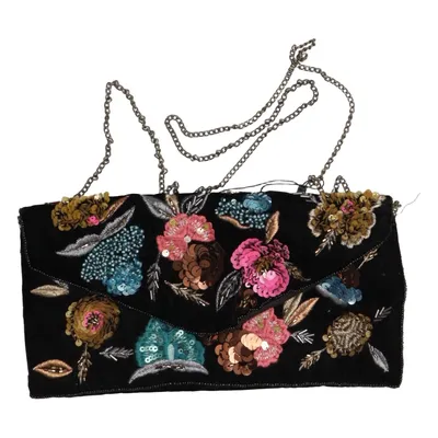 Clutch bag (Black, Multicolored) from Atmosphere
