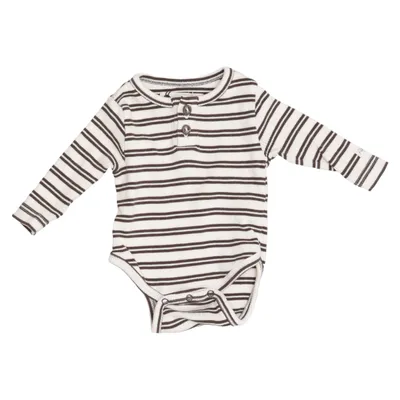 Body (Beige, Braun) von Petit Stories Elasthan, Modal, Bio-Baumwolle