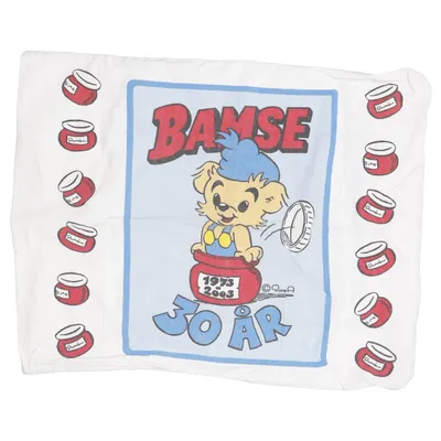 Pillowcase (White, Blue, Red) from Almedahls Cotton