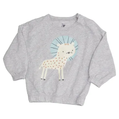 Sweatshirt (Grijs) van ICA I Love Eco Elastaan, Organisch katoen