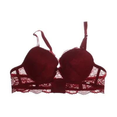 Soutien-gorge (Rouge) de Shekini Élasthane, Polyamide
