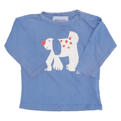 Lange mouwen shirt (Blauw) van Bobo Choses Organisch katoen