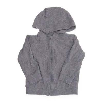 Huvtröja (Grå) från H&M Basic Bomull
