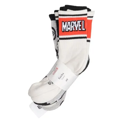 Socks (White, Black, Gray) from H&M x Marvel Cotton, Elastane, Polyester