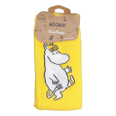 Strumpor (Gul) från Moomin by Nordic Buddies Bomull, Elastan, Polyester