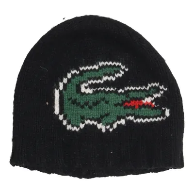Beaniemössa (Svart, Flerfärgad) från Lacoste Akryl, Polyamid, Ull