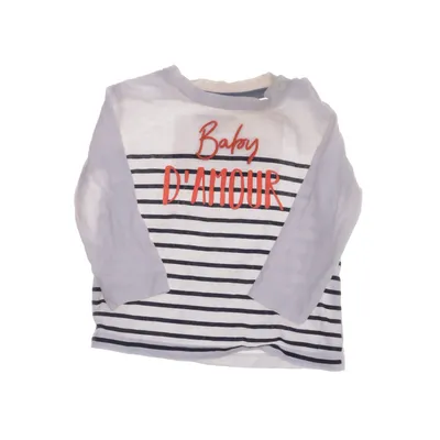 Lange mouwen shirt (Wit, Meerkleurig) van Inextenso