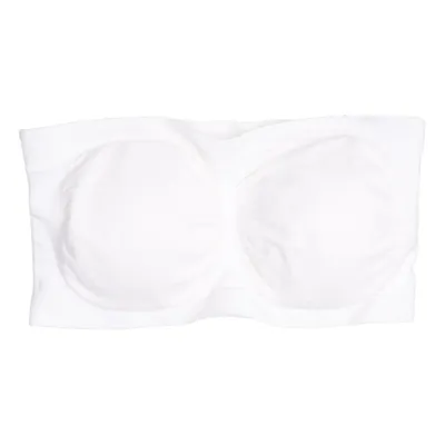 Soutien-gorge bandeau (Blanc) de Walking Élasthane, Polyamide