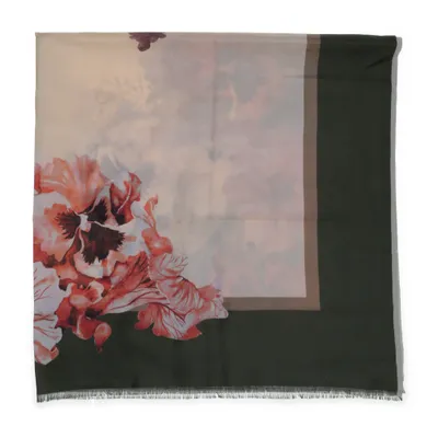 Scarf (Grön, Flerfärgad) från Renkli