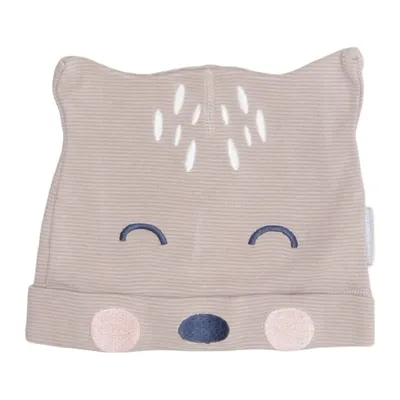 Beanie (Beige) from Polarn O. Pyret Organic cotton