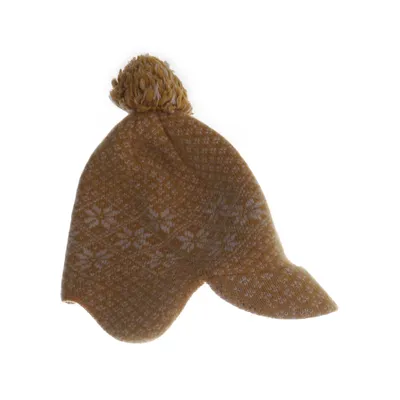 Pompon muts (Geel) van Mont-Bell Acryl, Polyester, Wol