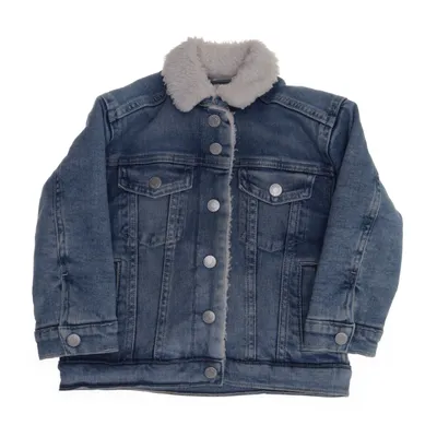 Foret Jeansjakke (Blå) fra &Denim by H&M Bomuld, Elastan, Polyester