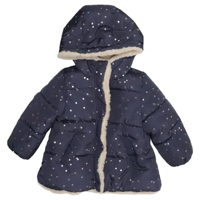Winterjacke (Blau, Beige) von Zara BabyGirl Polyester