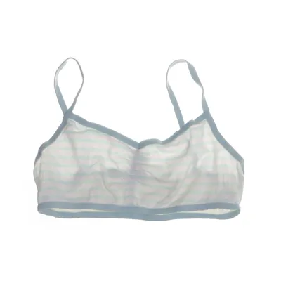 Bralette (Blauw, Meerkleurig) van Here + There by C&A Katoen, Elastaan