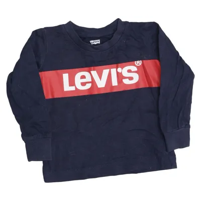 T-shirt à manches longues (Bleu, Rouge, Blanc) de Levi Strauss & Co Coton