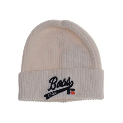 Beanie (White) from Boss Hugo Boss Acrylic, Wool