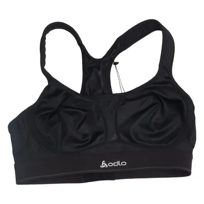 Sport-bh (Zwart) van Odlo Elastaan, Polyester
