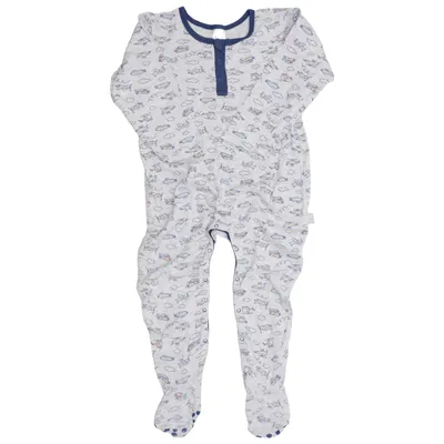 Rompers (Gray, Blue) from Pusblu Cotton, Viscose