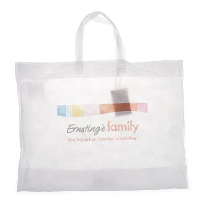 Canvas bag (White, Multicolored) from Ernsting's Family