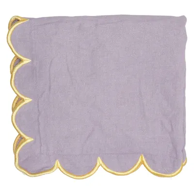 Kuddfodral (Lila, Gul) från H&M Home Bomull, Linne