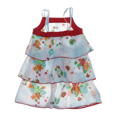 Klänning (Blå, Flerfärgad) Bomull