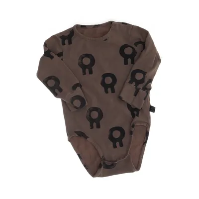 Body (Beige, Noir) de Monkind Élasthane, Coton biologique