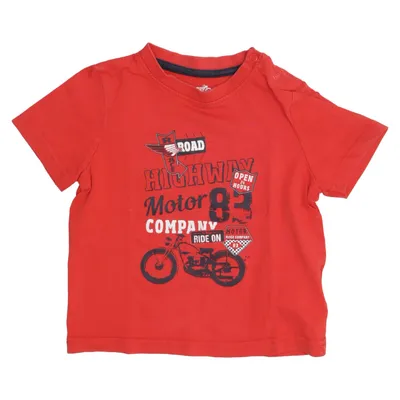 T-shirt (Rouge) de Lupilu Coton