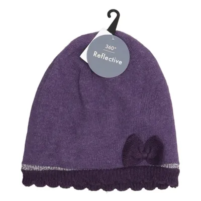Beanie (Purple) from Polarn O. Pyret Polyamide, Polyester, Viscose
