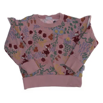 Collegetröja (Rosa) från Moomin by Martinex Bomull, Elastan