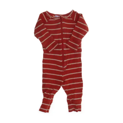 Sparkdräkt (Röd, Beige) från Mini Rodini Elastan, Ekologisk bomull