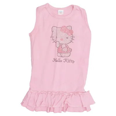 Jurk (Roze) van Hello Kitty Katoen