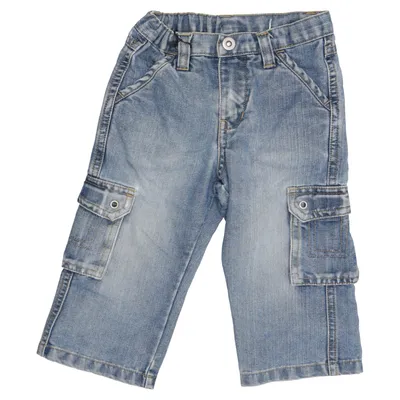 Cargobyxor (Blå) från Boys Planet by Lindex Bomull, Polyester