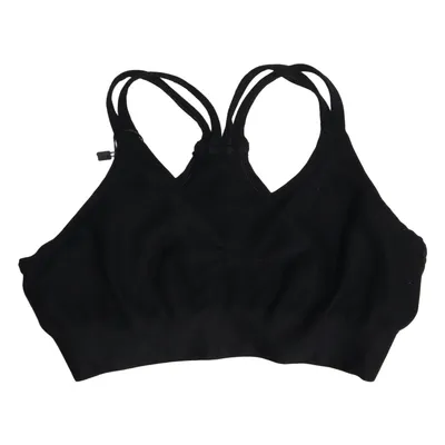 Sports bra (Black) from Workout Empire Elastane, Polyamide