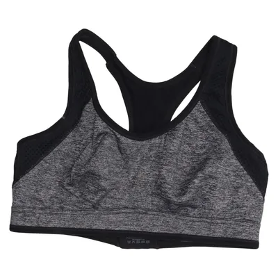 Sports bra (Black, Gray) from Active by Tchibo Elastane, Polyamide, Polyester