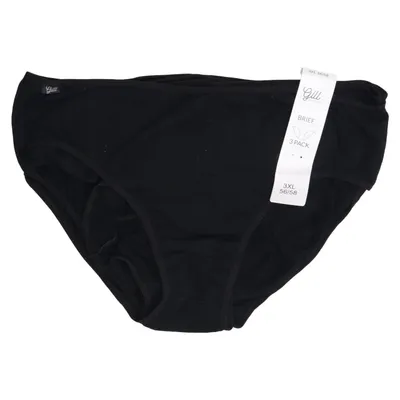 Panties (Black) from Gill Cotton, Elastane